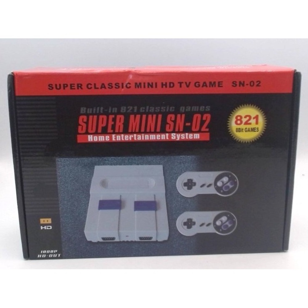 Hometown Classic Mini Retro Game2 Classic Controllers and HDMI Cable, BNIB